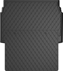 Гумовий килимок у багажник Gledring для Opel Crossland (mkI) 2017→ (верхний)(багажник із захистом)