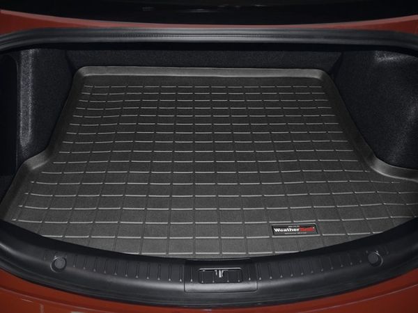 Коврик Weathertech Black для Mazda 3 (sedan)(mkII)(trunk) 2009-2013 - Фото 2