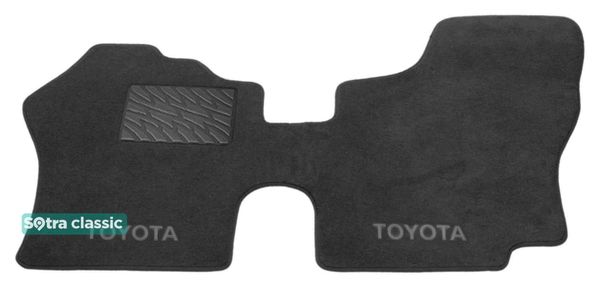 Двошарові килимки Sotra Classic Grey для Toyota HiAce (mkIV)(H100)(1 ряд) 1989-2004 - Фото 1