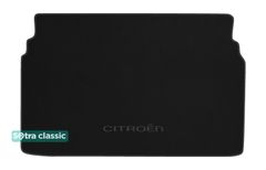 Двошарові килимки Sotra Classic Black для Citroen C3 Aircross (mkI)(багажник) 2017→ - Фото 1