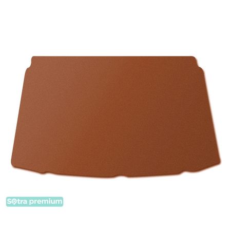 Двошарові килимки Sotra Premium Terracotta для Kia Stonic (mkI)(без дворівневої підлоги)(нижній)(багажник) 2017→ - Фото 1