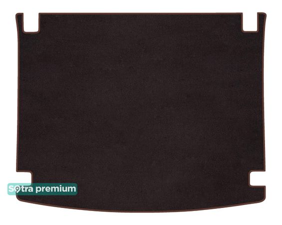 Двошарові килимки Sotra Premium Chocolate для Dacia Jogger (mkI)(5 мест)(з вирізами)(багажник) 2021→ - Фото 1