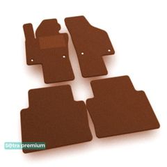 Двошарові килимки Sotra Premium Terracotta для Volkswagen Sharan (mkII)(1-2 ряд) 2010-2022