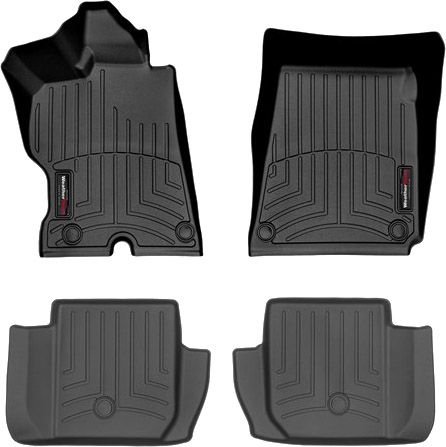 Коврики WeatherTech Black для Ferrari GTC4Lusso (mkI) 2016-2020 - Фото 1