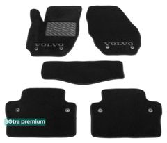 Двошарові килимки Sotra Premium Black для Volvo V70 (mkIII) / XC70 (mkIII) 2007-2016