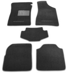 Двошарові килимки Sotra Custom Classic Grey для Volkswagen Passat (B4) 1993-1996