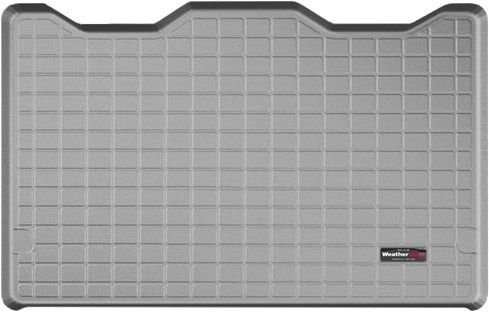 Коврик Weathertech Grey для Cadillac Escalade ESV (mkIII); Chevrolet Suburban (mkX)(trunk behind 3 row) 2007-2014 - Фото 1