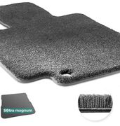 Двошарові килимки Sotra Magnum Grey для Mitsubishi Grandis (mkI)(складений 3 ряд)(багажник) 2003-2011 - Фото 1