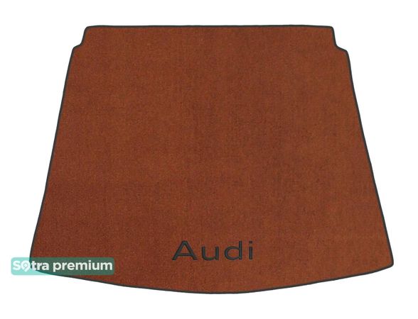 Двухслойные коврики Sotra Premium Terracotta для Audi A4/S4/RS4 (mkIV)(B8)(седан)(багажник) 2008-2016 - Фото 1
