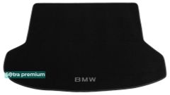 Двухслойные коврики Sotra Premium Graphite для BMW 5-series (F07)(Gran Turismo)(багажник) 2009-2017
