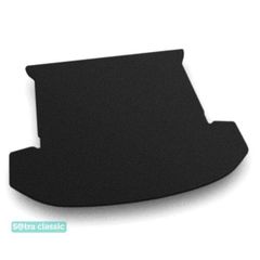 Двошарові килимки Sotra Classic Black для Chery Tiggo 8 (mkI)(7 місць)(багажник) 2018→