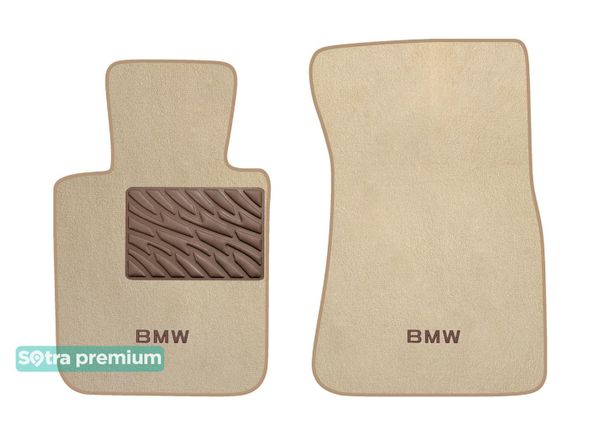 Двошарові килимки Sotra Premium Beige для BMW Z4 (E89) 2009-2016 - Фото 1