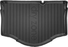 Резиновый коврик в багажник Frogum Dry-Zone для Mitsubishi Mirage (mkVI)(хетчбэк) 2012→ (нижний уровень)(багажник)
