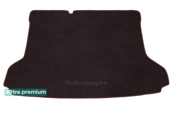 Двошарові килимки Sotra Premium Chocolate для Volkswagen ID.4 (mkI)(нижній)(багажник) 2020→ - Фото 1
