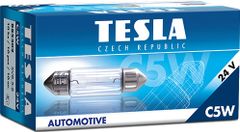 Автомобільна лампа Tesla B85302 тип C5W (39 мм)(24V; 5W; SV8,5-8) - Фото 3
