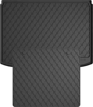 Гумовий килимок у багажник Gledring для Suzuki Vitara (mkIV) 2015→ (багажник із захистом) - Фото 1