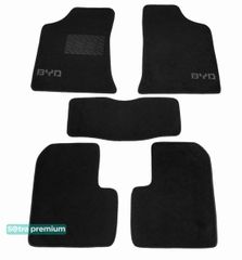Двошарові килимки Sotra Premium Black для BYD F3 (mkI) 2005-2013