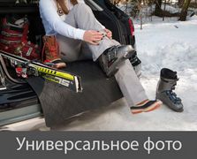 Гумовий килимок у багажник Gledring для Skoda Octavia (mkIII)(універсал) 2012-2019 (нижній)(багажник із захистом) - Фото 8