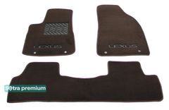 Двошарові килимки Sotra Premium Chocolate для Lexus RX (mkIII)(з гачками) 2009-2015