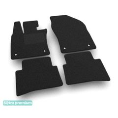 Двошарові килимки Sotra Premium Black для Lexus UX (mkI) 2018→