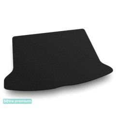 Двошарові килимки Sotra Premium Black для Mercedes-Benz GLA-Class (H247)(не гібрид)(верхній)(багажник) 2020→; EQA (H243)(багажник) 2021→