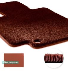 Двошарові килимки Sotra Magnum Red для Audi Q3 (mkII)(з дворівневою підлогою)(нижнє положення)(багажник) 2018→