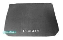 Двошарові килимки Sotra Classic Grey для Peugeot 2008 (mkI)(багажник) 2013-2019