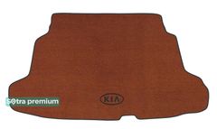 Двошарові килимки Sotra Premium Terracotta для Kia Cerato (mkII)(купе)(багажник) 2008-2012
