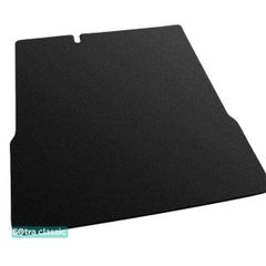 Двошарові килимки Sotra Classic Black для Chevrolet Aveo (mkII)(седан)(багажник) 2011-2020