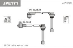 Дроти запалювання Janmor JPE171 для Chrysler Cirrus 2.5LX / Sebring 2.5LE (EEB) / Stratus 2.5LX V6