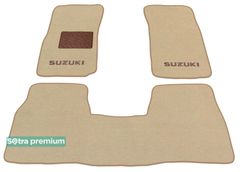 Двухслойные коврики Sotra Premium Beige для Suzuki Vitara (mkI)(5-дв.) 1988-1998