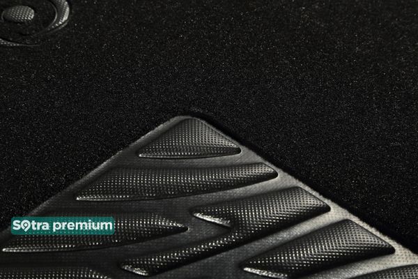 Двошарові килимки Sotra Premium Black для Toyota HiAce (mkIV)(H100)(1 ряд) 1989-2004 - Фото 5