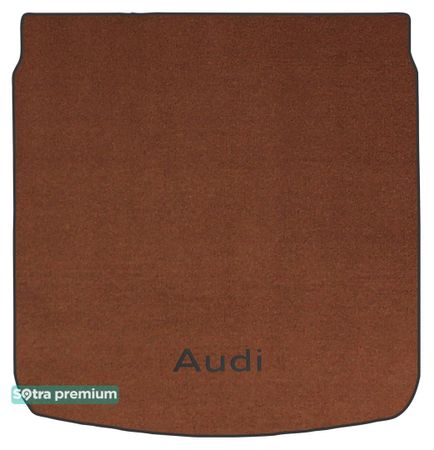 Двошарові килимки Sotra Premium Terracotta для Audi A5/S5 (mkI)(ліфтбек)(багажник) 2011-2016 - Фото 1