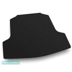 Двухслойные коврики Sotra Premium Black для Nissan Maxima (mkVIII)(A36)(багажник) 2015-2023