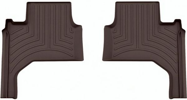 Килимки WeatherTech Choco для Lexus LX (mkIV)(J300)(2 ряд - 2 місця)(2 ряд) 2021→ - Фото 1