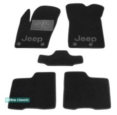 Двошарові килимки Sotra Classic Black для Jeep Renegade (mkI) 2015→