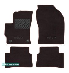 Двошарові килимки Sotra Premium Chocolate для Toyota Corolla (mkXII)(хетчбек) 2018→
