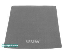 Двошарові килимки Sotra Premium Grey для BMW 5-series (E39)(універсал)(багажник) 1996-2003 - Фото 1