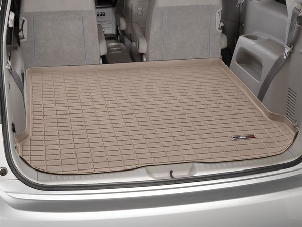 Коврик Weathertech Beige для Nissan Quest (mkIV)(trunk behind 2 row) 2011-2017 - Фото 2