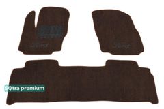 Двошарові килимки Sotra Premium Chocolate для Ford S-Max (mkI) 2006-2015