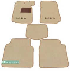 Двошарові килимки Sotra Premium Beige для ВАЗ Классика (2101-2107) 1970-2012