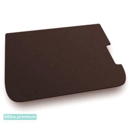 Двошарові килимки Sotra Premium Chocolate для Citroen C4 Picasso (mkI)(1 вырез)(багажник) 2006-2013 - Фото 1