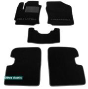 Двошарові килимки Sotra Classic Black для Daihatsu Sirion (mkII) 2004-2010 - Фото 1