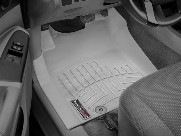 Коврики Weathertech Grey для Toyota Tacoma (extended cab)(mkII)(with storage boxes on 2 row) 2012-2015 - Фото 2