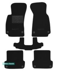 Двошарові килимки Sotra Classic Black для Seat Exeo (mkI) 2008-2013