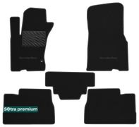 Двошарові килимки Sotra Premium Black для Mercedes-Benz M-Class (W163) 1998-2005 - Фото 1