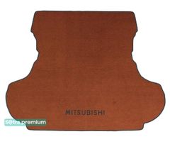 Двошарові килимки Sotra Premium Terracotta для Mitsubishi Outlander (mkII)(багажник) 2007-2012