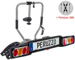 Велокріплення з кріпленням для лиж  Peruzzo 668 Siena 2 + 389 Ski & Snowboard Carrier