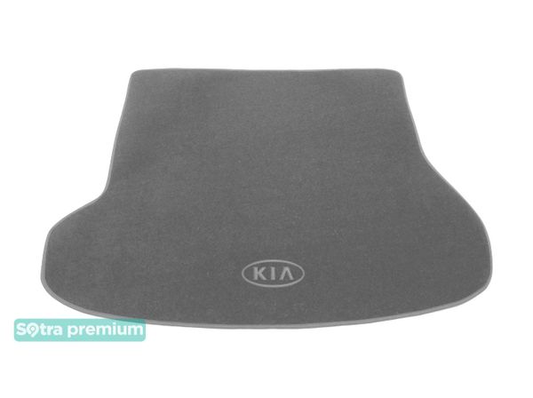Двошарові килимки Sotra Premium Grey для Kia Ceed (mkII)(універсал)(багажник) 2012-2018 - Фото 1