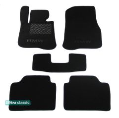 Двухслойные коврики Sotra Classic Black для BMW 4-series (F36)(гран купе) 2013-2020